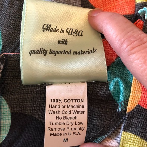 Cute Multicolor Polka Dot Swing Dress - Picture 7 of 7